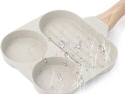 Sarten 2 en 1 Antiadherente Next Shop ZCG05 2 Huevos y 1 Más Grande