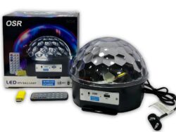 Esfera Luz Láser Rgb Genérica Ktv Ball Lamp Con Control Remoto