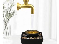 Fuente de Agua de Mesa en Miniatura con Forma de Grifo ILU0173