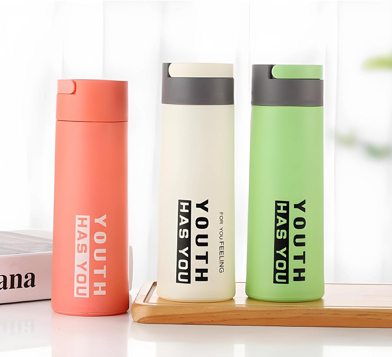 Botella de Vidrio de Borosilicato Youth Has You 500ML GT2358 - Image 4