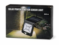 Luz Solar Con Sensor De Movimiento 546-A