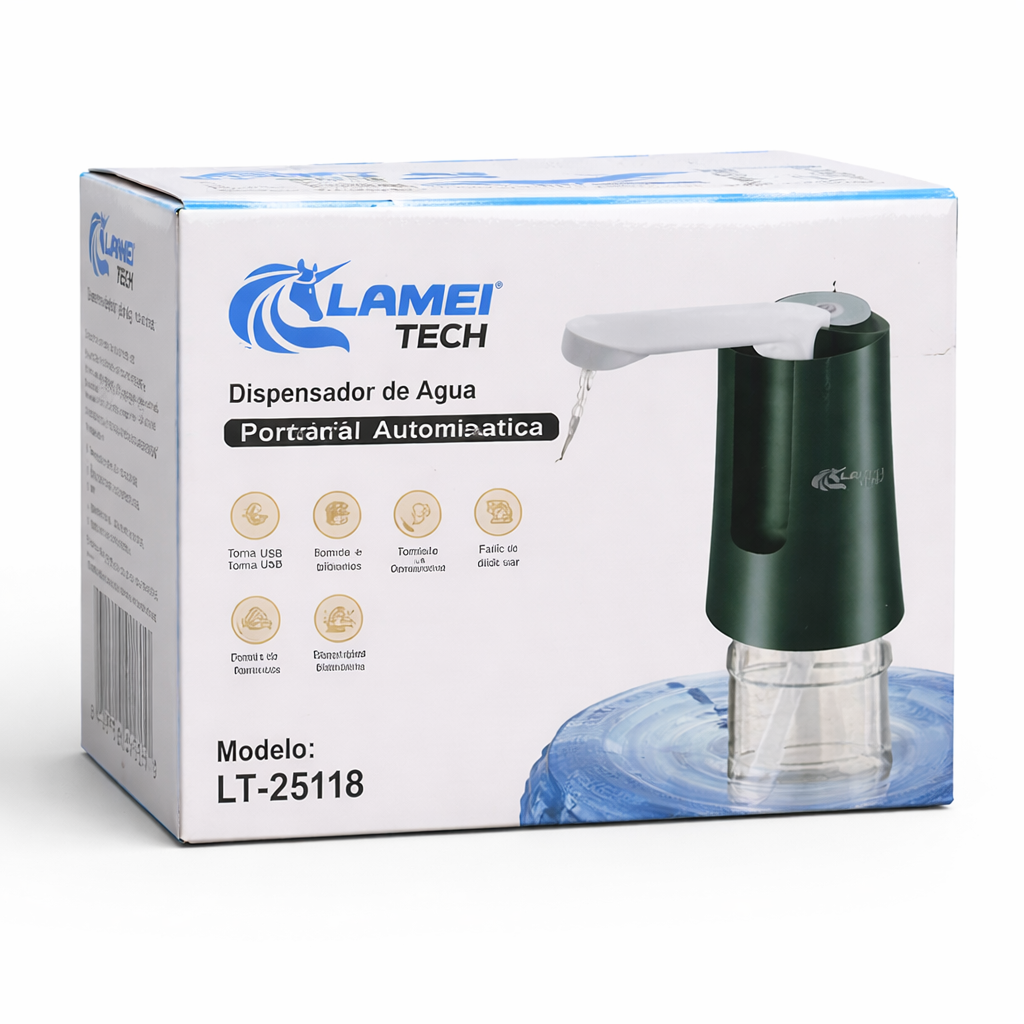 Dispensador de Agua Automático Portátil USB Lambo Tech LT-25118
