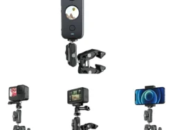 Soporte Manillar De Moto Bicicleta Insta360 One X2 X3 Go Pro