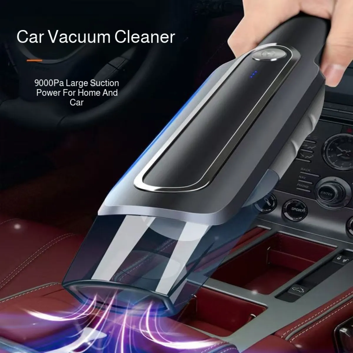 Aspitadora Portatil De Mano Para Auto Lambo Tech LT-25115 - Image 2