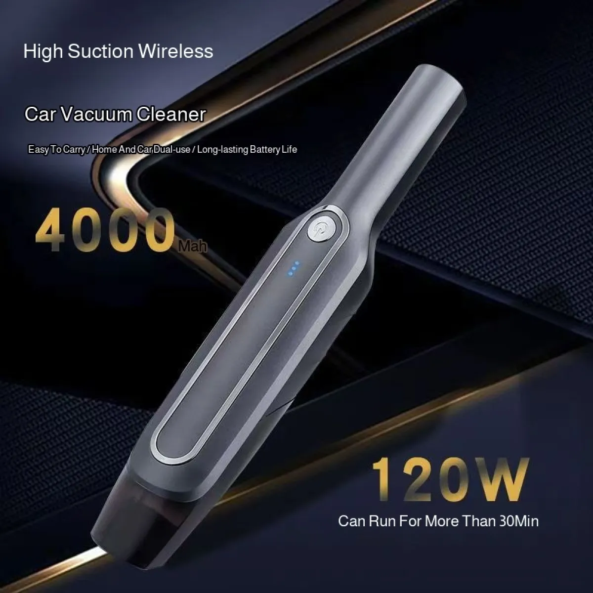 Aspitadora Portatil De Mano Para Auto Lambo Tech LT-25115 - Image 3