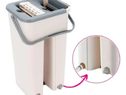 Mopa Plana Trapeador Con Balde Escurridor