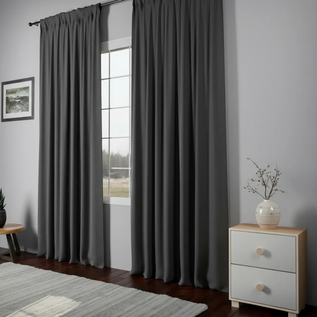 Cortinas Blackout Textil Living 130x210 2 Paños - Image 2