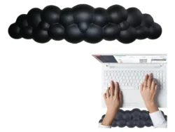 Pad Teclado Apoya Muñecas Almohadilla Ergonómica Diseño Nube PAD-61027