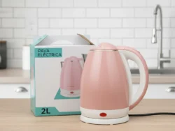 Pava Jarra Electrica Tokyo Style Celeste/Rosa 2Lt