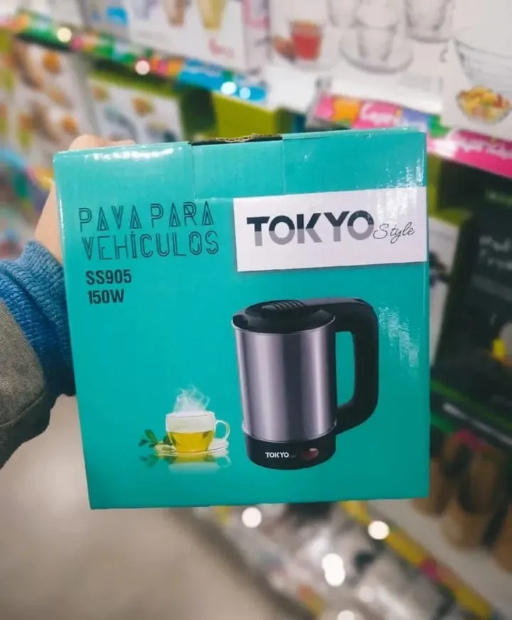 Pava Eléctrica 12v Auto Camion Jarra Hervidora 0.5l + Vasos - Image 3