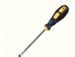 Destornillador Plano 17 cm Mango Ergonómico Antideslizante