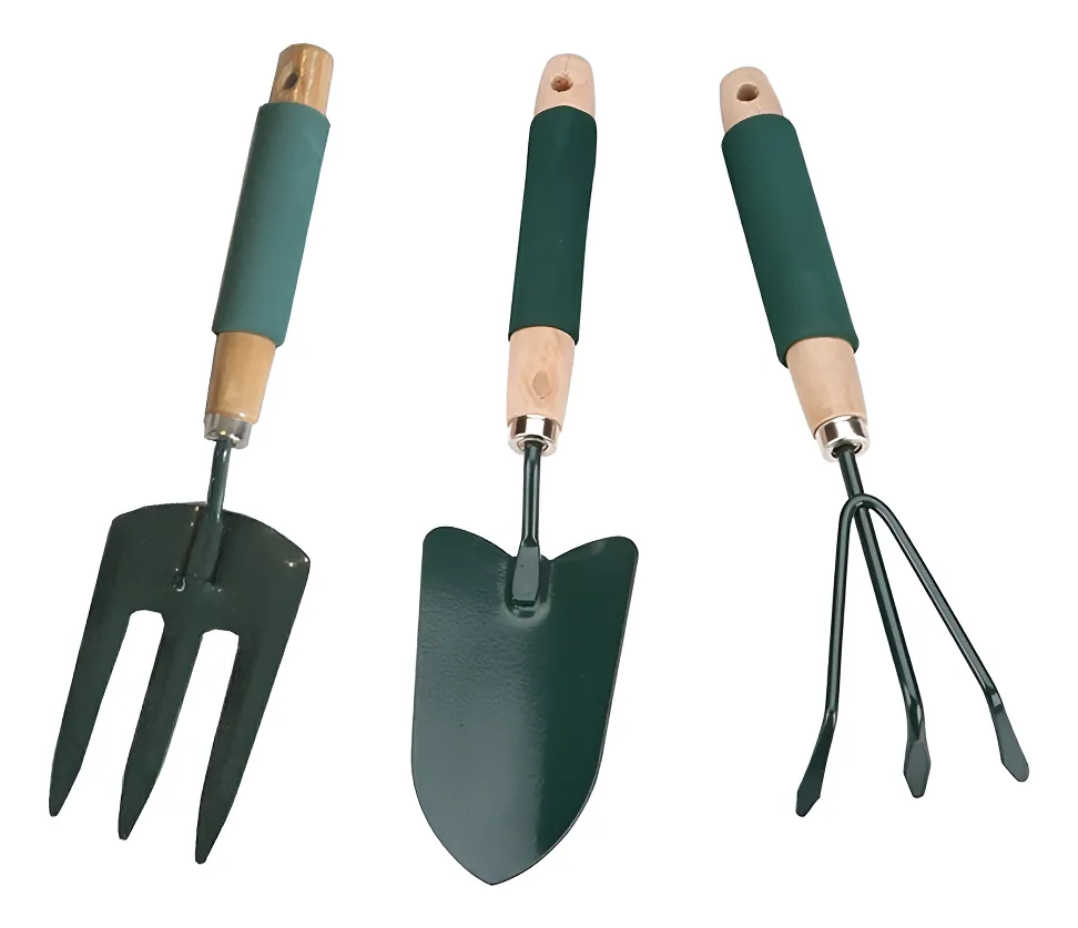 Set Herramienta X3 Jardin Manual Palita Rastrillo Cultivador - Image 2