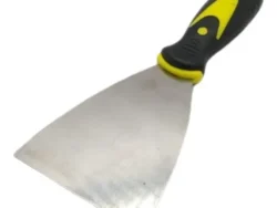 Espátula De Acero Con Mango De Goma De 3 Pulgadas Pintor