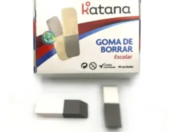 Goma De Borrar Escolar Lapiz Katana 40 Unidades En Caja 5cm