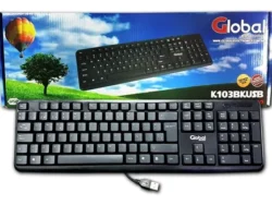 Teclado Con Cable Global K103BKUSB