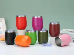 Mate Termico De Acero Inoxidable Con Tapa Hermética 360 Ml GT166SS