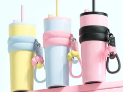 Vaso Termico C/ Correa Y Sorbete Drink As One Pleases 3,16L