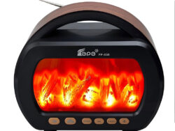 Radio Parlante C/ Linterna FP-535 24*12,8*20,5cm Efecto Flama