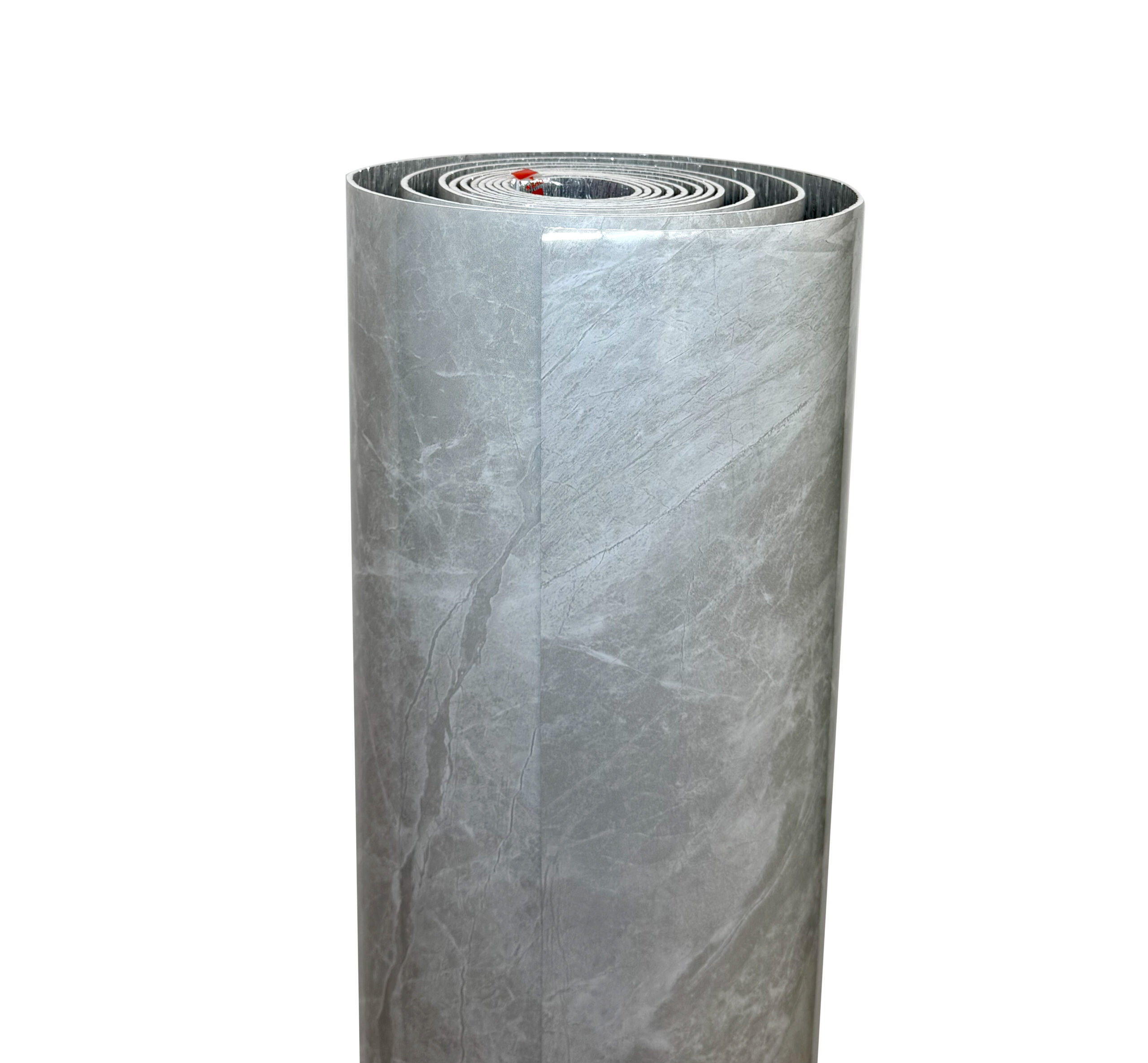 Rollo Vinilo Autoadhesivo Gris con Lineas Blancas 1,20mts x 3mts - Image 2