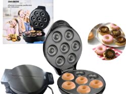 Maquina Mini Donas Antiadherente OM OM-08018 1000W
