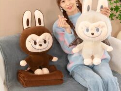 Peluche Con Manta 150x100cm Dentro De Varios Personajes