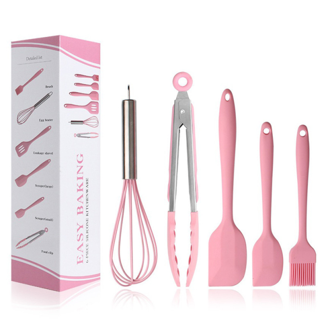 Set de 5 Utensilios De Silicona GT9547