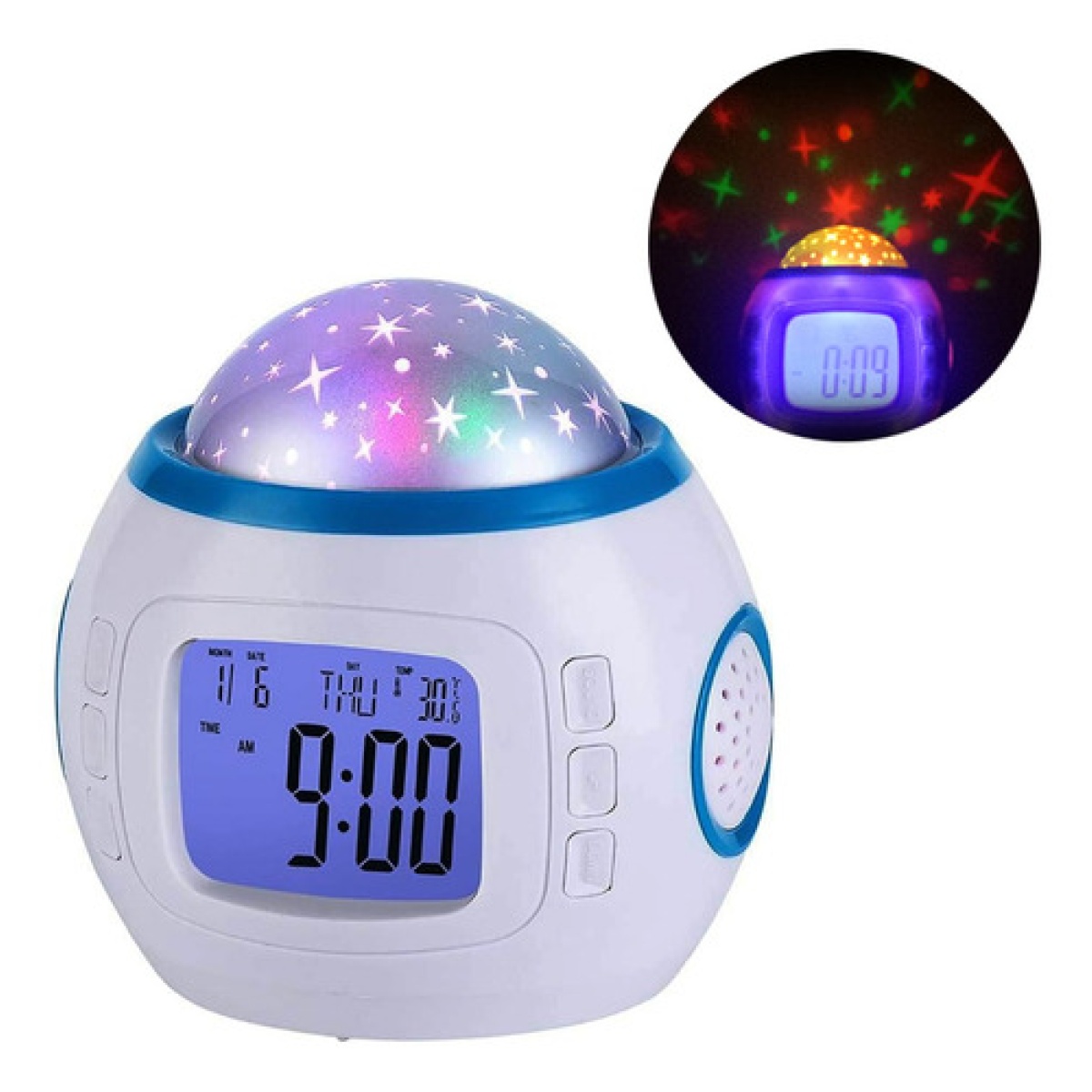 Reloj despertador Proyector de Estrella REJ-121009 - Image 2
