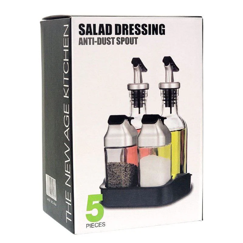 Juego de 5 piezas de aderezos para ensaladas HOG0593 - Image 2