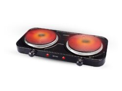 Anafe Eléctrico 2 Hornallas 2000 W Suono HOG0251