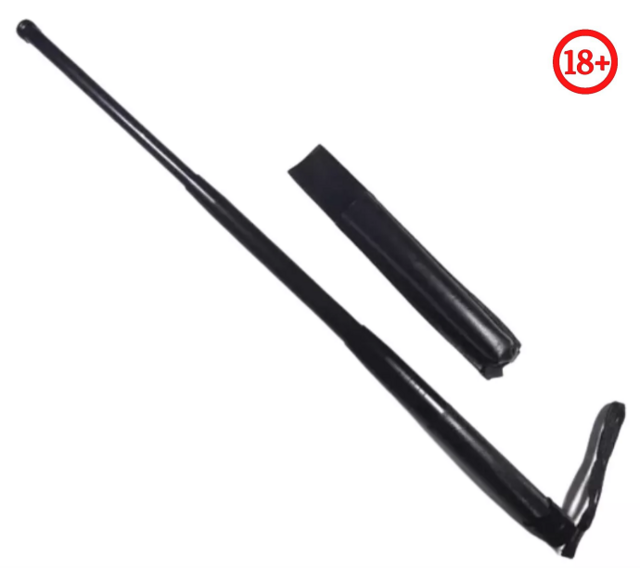Baston Extensible Rígido Defensa Personal Cachiporra Palo