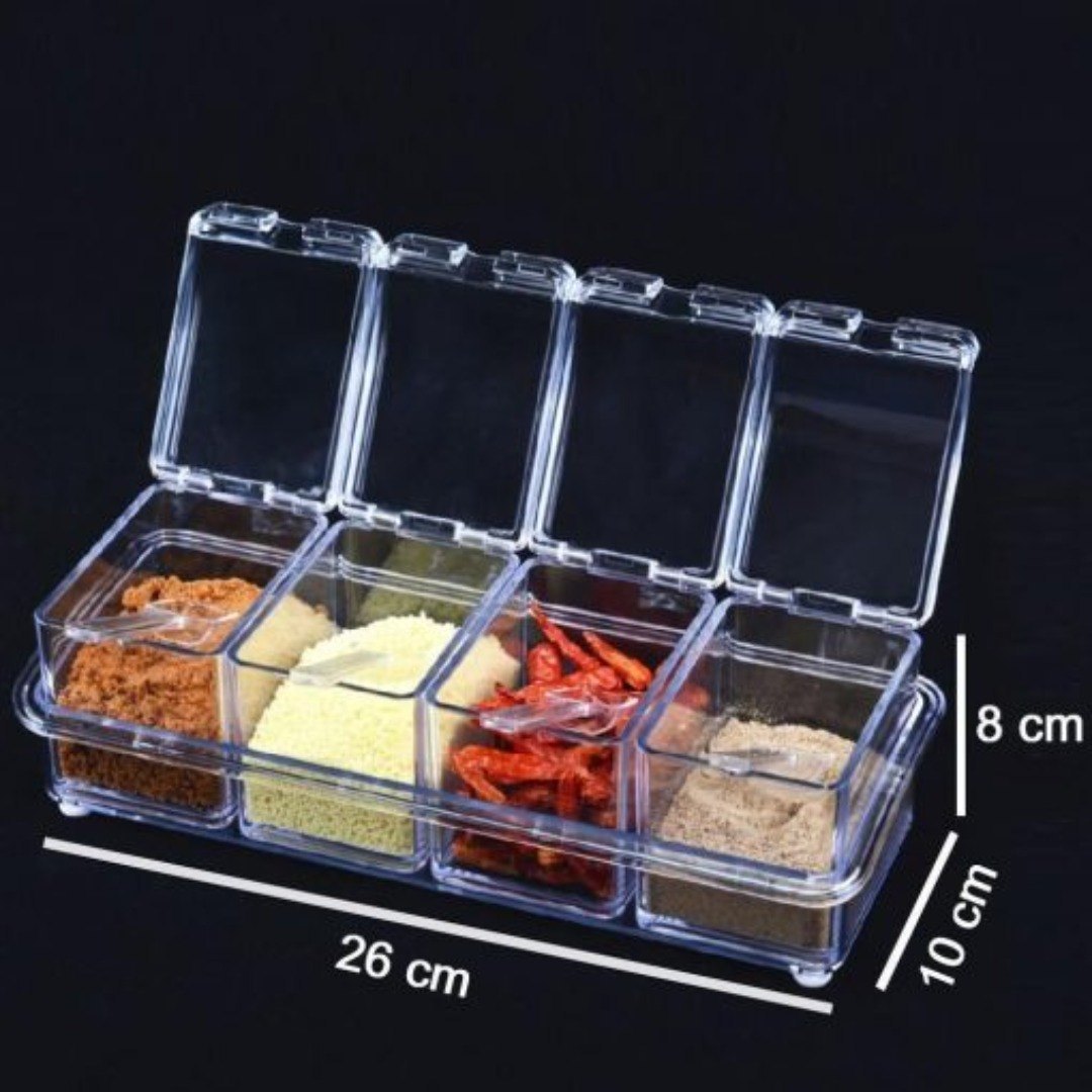 Caja de Condimentos de Cristal para Cocina AV5716 - Image 2
