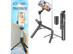 Palo Selfie Lambo Tech Con Tripode y Bluetooth LT-2505