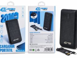 Power Bank Cargador Portatil 20000mAh Lambo Tech PL-03
