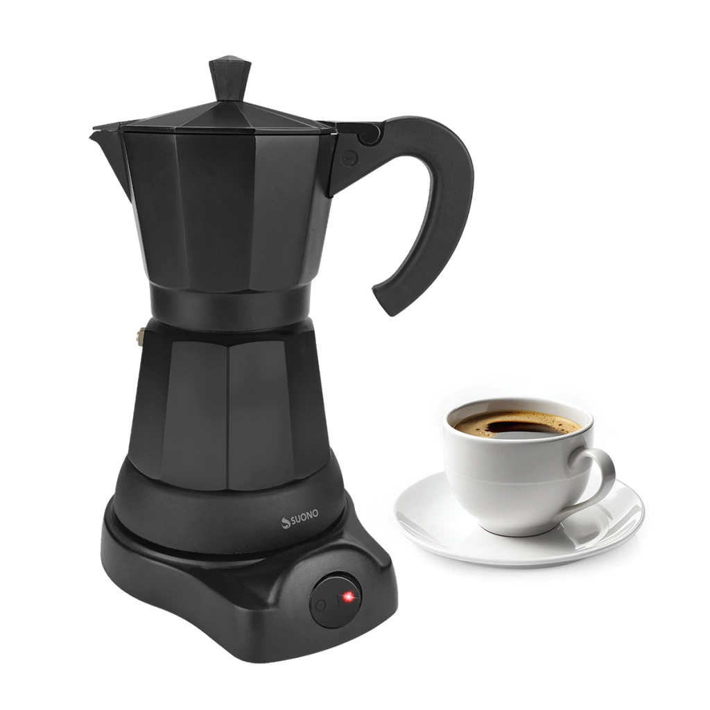 Cafetera Tipo Italiana Eléctrica Suono HOG0224