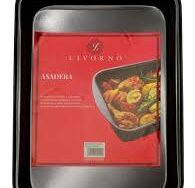 Asadera de Teflón Livorno 34x24cm