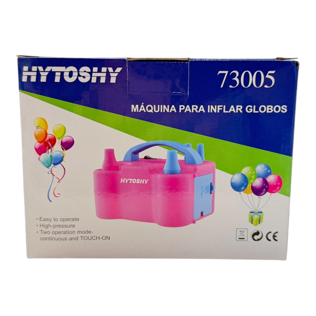 Maquina de Inflar Globos Compacta Hytoshy 73005 - Image 2