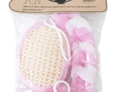 Set de 3 Piezas de Aseo Para Baño Ducha Sil Ou Bao NO:1993