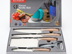 Set de Cuchillos Premium Kunsion Estilo Nórdico IS53497