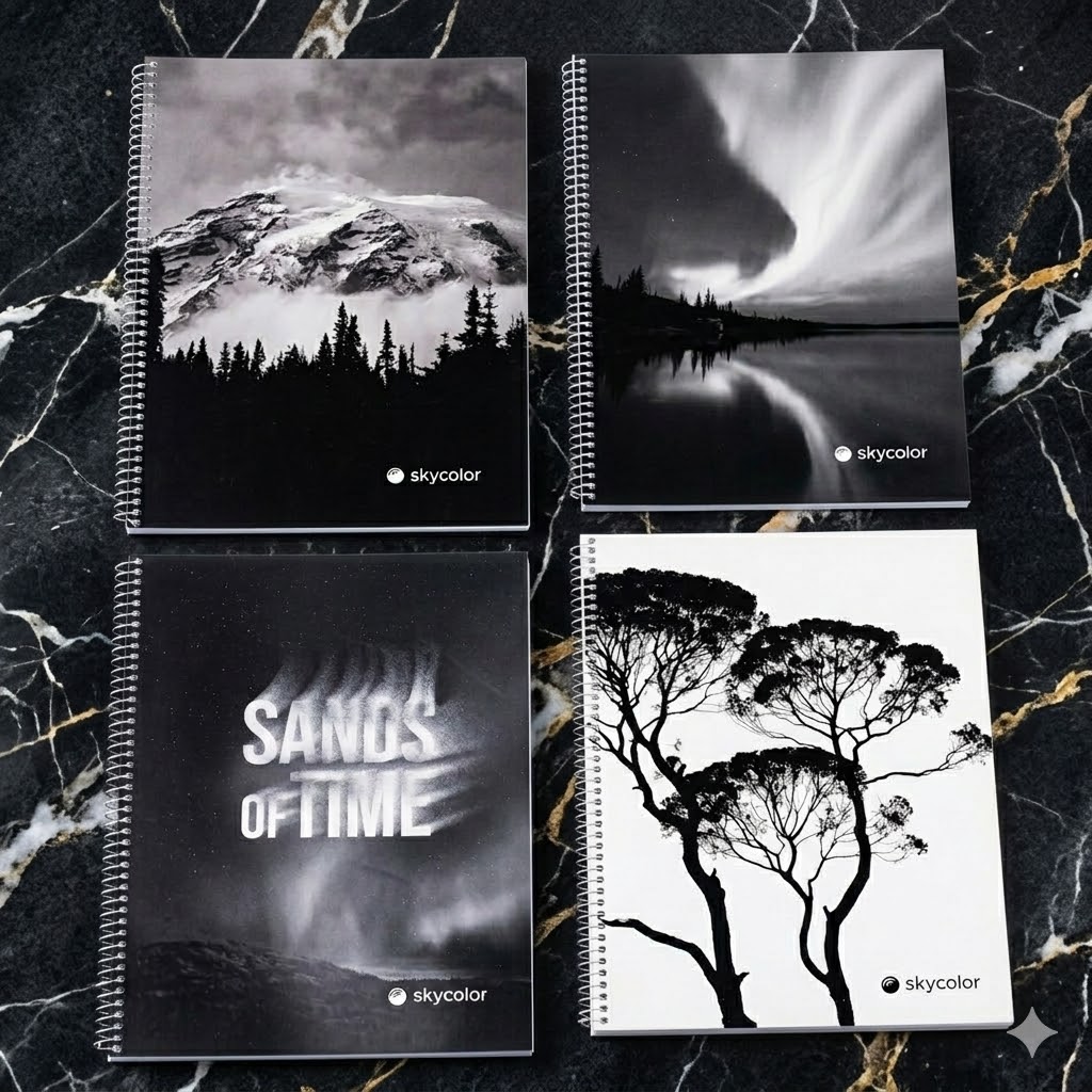 Cuadernillo Cuadriculado Sky Color 80 Hojas A4 Con Diseños