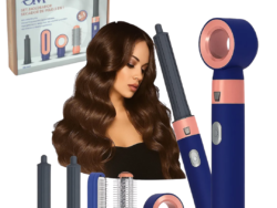 Set Moldeador Secador Cepillo Electrico 5 En 1 OM-1003