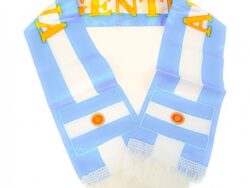 Bufanda De Argentina Mundial 15x130cm 2026WC-06