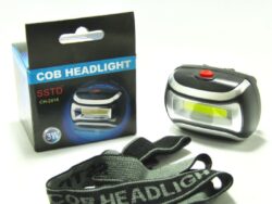 Linterna frontal LED Cob de 3 W, estrobo, alta gama Ch-2016 DD-6074