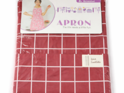 Delantal Blanco Oriental Adulto DLT-D01 Apron Little Fun Cuadrado Diseño