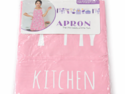 Delantal Blanco Oriental Adulto DEL-D06 Apron Little Fun Kitchen Diseño