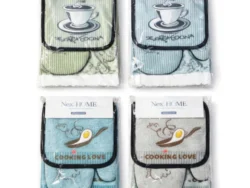 Set Manopla + Apoyapava + Repasador J218 Blanco Paris OTR14111