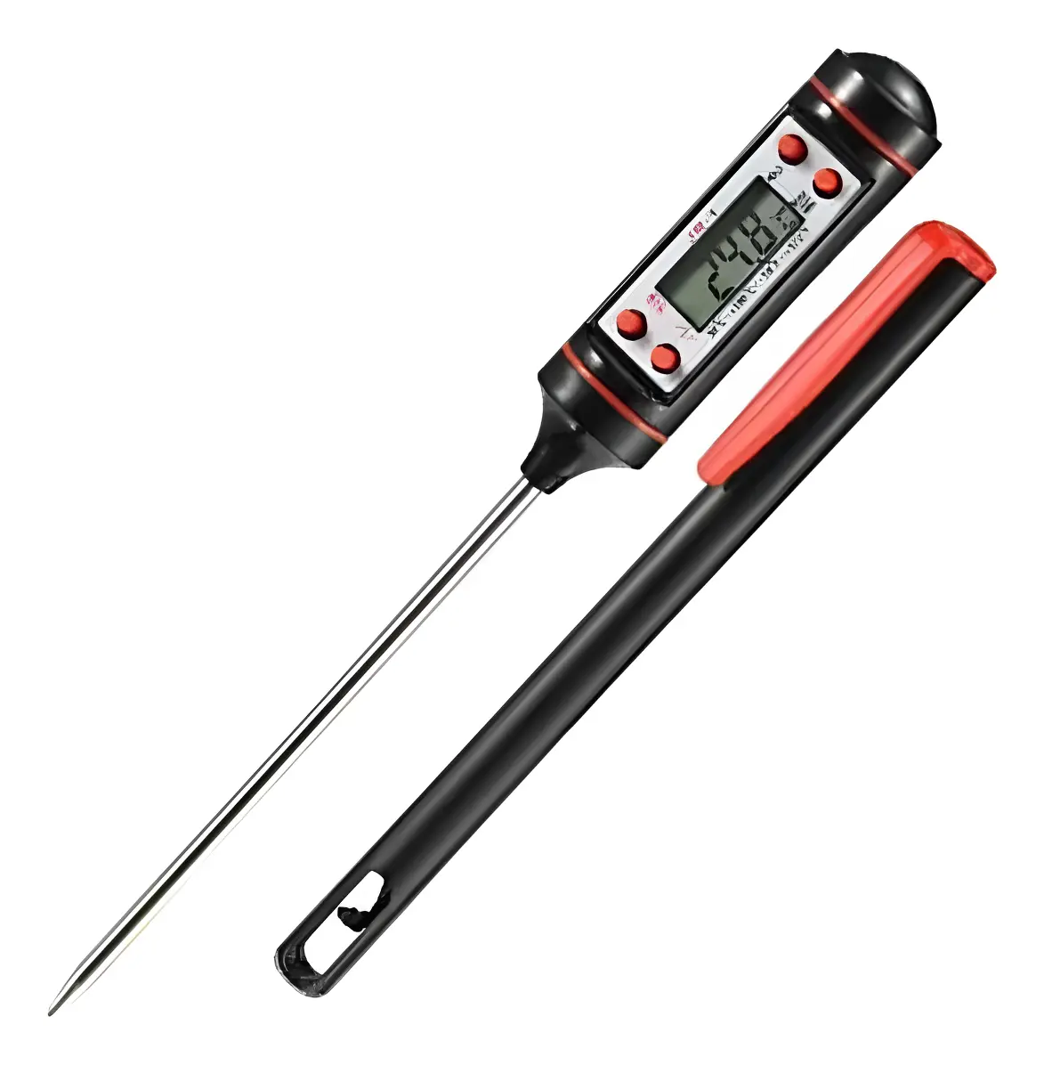 Termometro digital Con Sonda de Acero Inoxidable Jr-1 Alimentos Acero De 0 A 300°