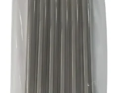 Bombilla De Metal Pack X 6 Unidades Lisa Grande