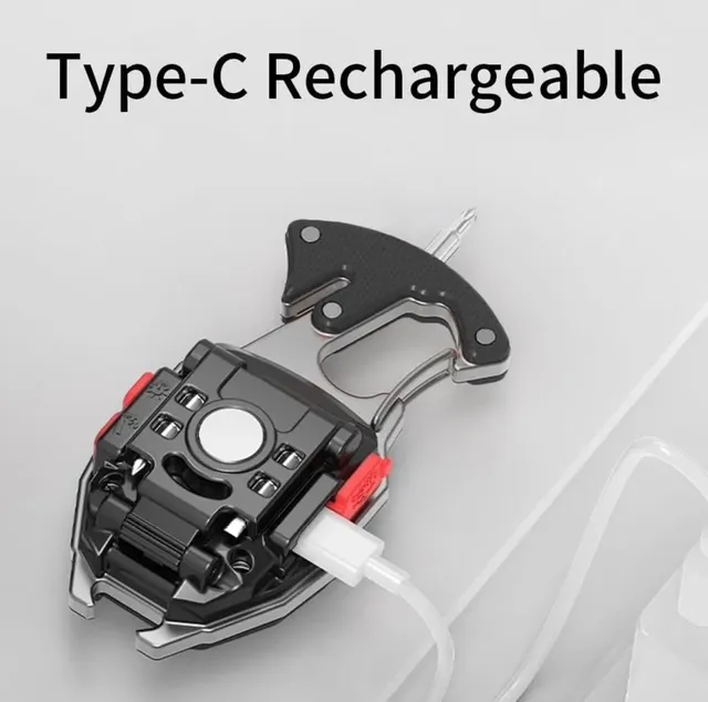 Llavero Linterna Tactica Luz Encendedor Gancho Destornillador W5147 - Image 7