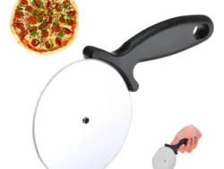 Corta Pizza Acero Inoxidable Rueda Cortador Mango Plastico X-1304