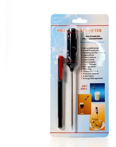 Termometro digital Con Sonda de Acero Inoxidable Jr-1 Alimentos Acero De 0 A 300° - Image 2